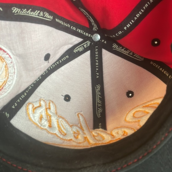 Houston rockets hat fitted size 7  56 cm hard wood classics - Picture 4 of 5